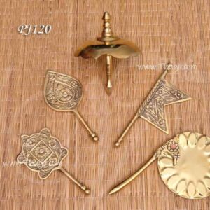 Small Mini Sodasa Ubasara Brass Set Lakshmi Pooja Buy now