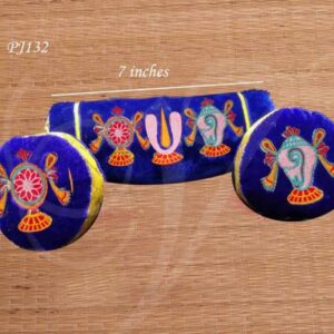 Pillow Dindu Vadakali Velvet Cushion for Vishnu Perumal 7 inches