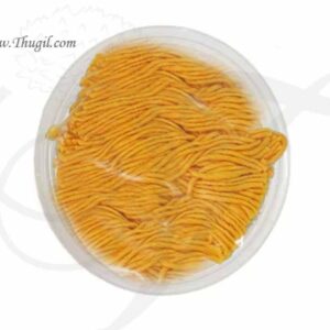 Manjal Vilakku thiri Yellow Cotton Wick Jyot Batti Buy Now