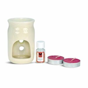 IRIS Ceramic Fragrance Vaporizer Diya Indian Gift Buy Now