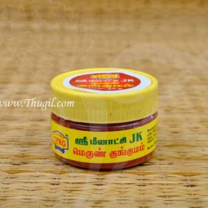 30 gms Maroon Kungumam Sri Meenakshi JK Kumkum Powder Buy Now