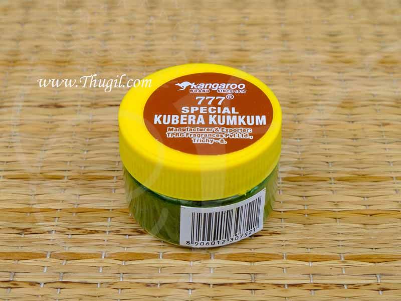 30 gms Green Kungumam 777 Special Kubera Kumkum Powder Buy Now