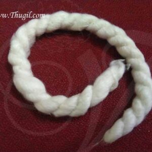 9 Inch Cotton Wick Vilakku thiri Panju thiri Jyot Batti Buy Now - 5 pieces