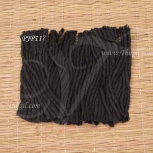 Karuppu Vilakku Panju Thiri Black Cotton Wick Jyot Batti - 200 pieces