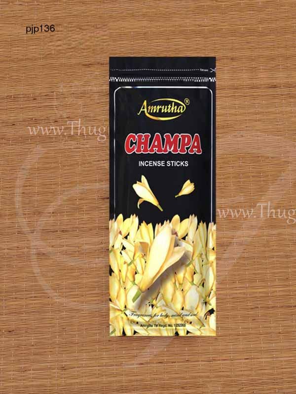 Amrutha Champa Incense Sticks Agarbathies Oothupathi