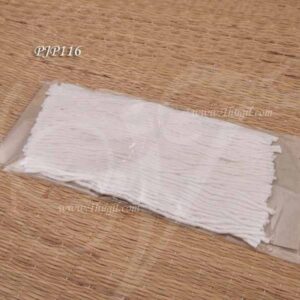 Long Cotton Wick Vilakku thiri Panju thiri Jyot Batti - 75 pieces