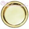 Floral edge Brass Pooja Thali