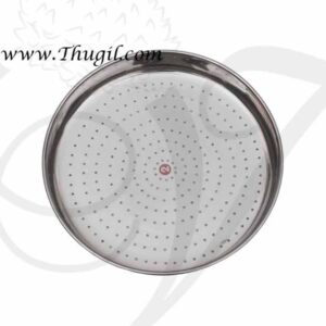 11" Stainless Steel Thirumanjanam Plate / Jalladai Thattu Buy Now