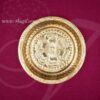 6" Small size Brass Pooja Plate Buy Now - 3 pieces