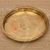 Brass Pooja Thamboolam Plate Ganesha Design Thattu Buy Now 12 inches