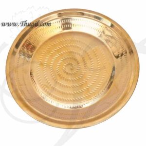 Brass Pooja Plate Thambalam Thattu Buy Online 17 inches