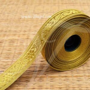 Gold Thread Work Border Roll Lace Saree Sari End Borders Buy Now