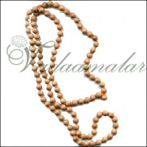 Rudhraksha Kottai Thulasi Mala Malai Chain for Rishi Swani Gods Fancy Dress Costumes