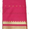 Amman Devi Deity Durga Murthi Idol Saree Wrap Costume with Zari Border
