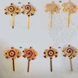 Shanku Chakra Perumal Ornaments Balaji Ornaments 2.2 Inches