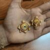 Small Size Multi Colour AD stone Shanku Chakra Perumal Ornaments Balaji Ornaments 0.9 Inches