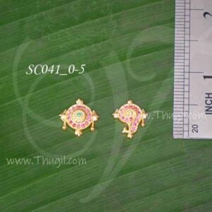 Shanku Chakra Small Size Perumal Ornaments for Balaji 0.5 inches