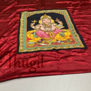 Velvet Temple Screen Thirai Seelai Inner Scranton Hindu Altar Cloth