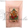 Buy Indian Hindu God Ganesha Cotton Altar Cloth Screen Printed
