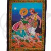 Indian Folk Dance Poster on Unframed Cloth Printed