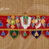 Entrance Thenkalai Namam Cloth Vasal Thoranam Temple Front Altar Cloth 33 inches
