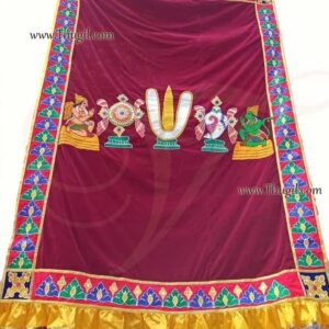 Satin Temple Screen Thirai Seelai Inner Scranton Hindu Altar Cloth Buy online