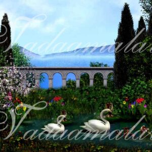 Traditional natural scenery stage Banner