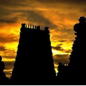 Temple Banner Backdrop India Temples Printed Large Poster Stage Banners