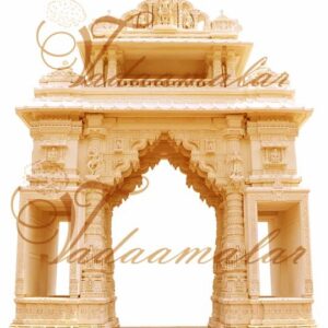 India Temple Pillars Banner Print Photo Quality Indian wedding Stage decoration
