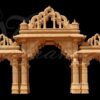 India Traditional Mandap Stage Banners Backdrop India Flex Printed Any size