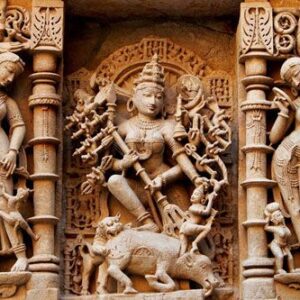 Stone Carvings Stage Banner backdrop decorations India festival cultural gatherings