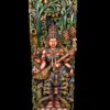 Goddess Saraswathi Carvings Traditional Backdrop Prints decorations India festival cultural gatherings