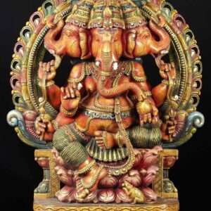 Lord Ganesha Vinayagar stage back drop decorations for bharatnatyam, dance art or cultural gatherings