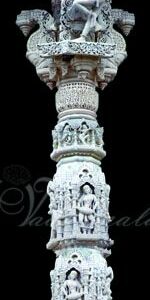 Age old India Temple Pillars Backdrops Banner Print Photo Quality Indian Stage decoration