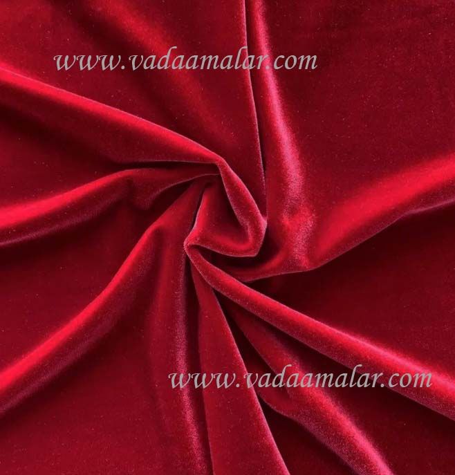 Velvet Solid Colour Plain Backdrop Premium Fabric 1.4 meter