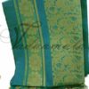 Green Poly Cotton Zari Brocade Shawl Gift Stole for Guests