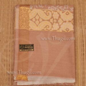 VIP Shawl Woolen Light Brown Color Stole for Guests Buy Now