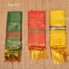Colourful Shawl Gift Stole for Saibaba Statues 48 inches x 3 pieces