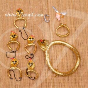 Indian God Lord Siva Shiva Dance Costume Snake Headgear Rudraksha Accessories