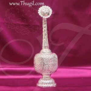 German Silver Paneer Sombu Rose Water Pot For Welcome Buy Now 9.5"
