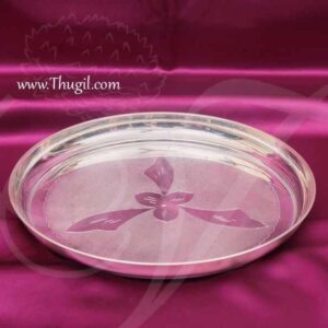 German Silver Round Plate Thambolam Thali Buy Now 10"