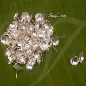 Silver Swarna Pushpam Flower for Hindu Pooja 108 pieces Buy Now
