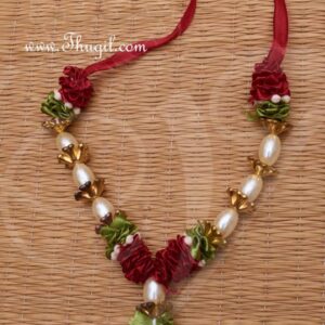 5" Small Deity Statue Garland colourful synthetic Garlands Maala