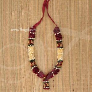 25" Multi Colour Garland Maala for Small Idol Statue Photo Frame Garland Buy Now