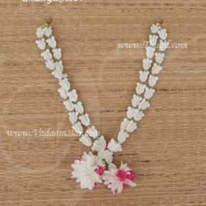 Erukkam poo Plastic Crown Flowers Maala Lord Vinayagar 10 Inches