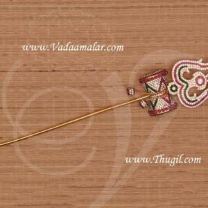 Trishul Damru Soolam Udukkai for Amman Shiva Durga Jewellery 15 inches