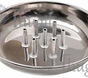 Cup Design Stainless Steel Agarbatti Stand Incense Holder 4 inches