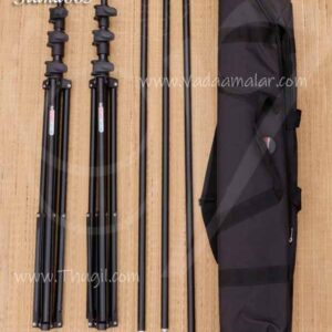 Banner Display Stand Metal Stool for Placing Screen Rectangle