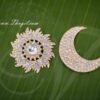Suriyan Chandran Jewellery Goddess Hair Ornaments Buy Now 2"