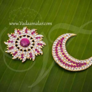 Suriyan Chandran Jewellery Goddess Hair Ornaments Buy Now 2"